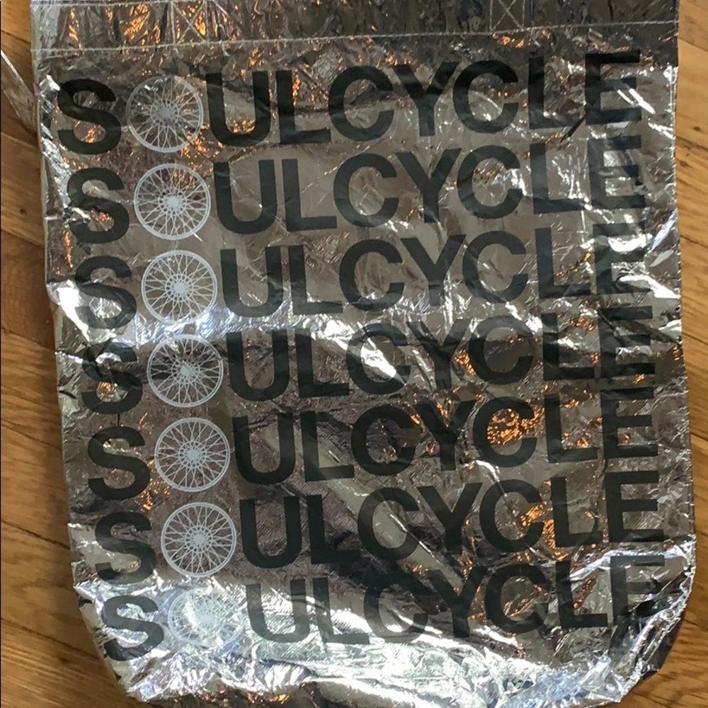 SOUL CYCLE Metallic re-usable Tote bag